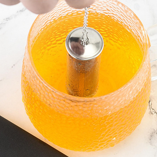 3 X 2 Infusores De Bolas De Té De Acero Inoxidable Alto 6,5.