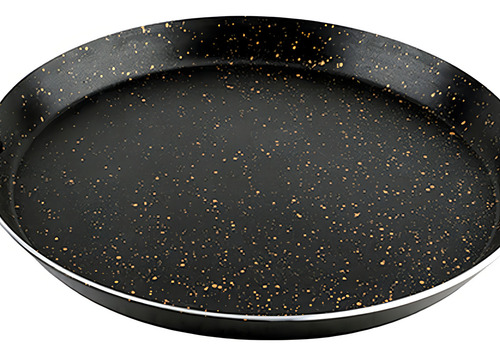 Panela de panqueca antiaderente Cuori PA-Black-22 22 cm, cor preta