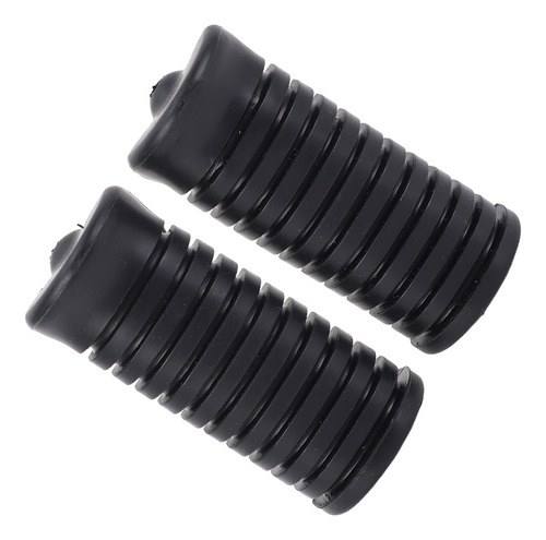 Reposapiés Para Moto, Par De Peldaños De Goma Con Agarre Mej