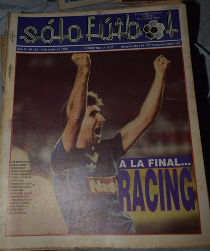 Revista Solo Futbol Racing A La Final
