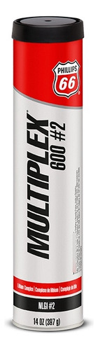 Grasa Litio Multiplex 600 #2 Phillips 66 - 10 Cartuchos 4kg