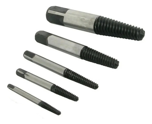 Juego Set 5pcs Extractor De Pernos Tornillos Colas Chancho