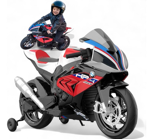 Montable Moto Bmw Hp4 12v Race Con Licencia De Marca 7km/h