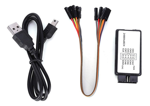 Analizador Logico Canal Juego Dispositivo Mini Interfaz Usb