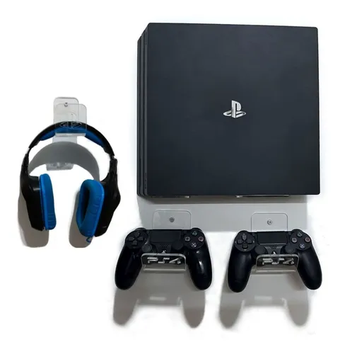 comprar Soporte Base Repisa Econom Ps4 + Sop Controles + Sop Diadema
