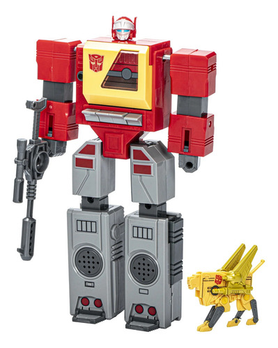 Transformers Retro 40 Aniversario Autobot Blaster & Steeljaw