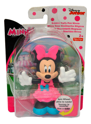 Minnie Rosa Movimientos Magicos Bobblin Pretty Pink Disney