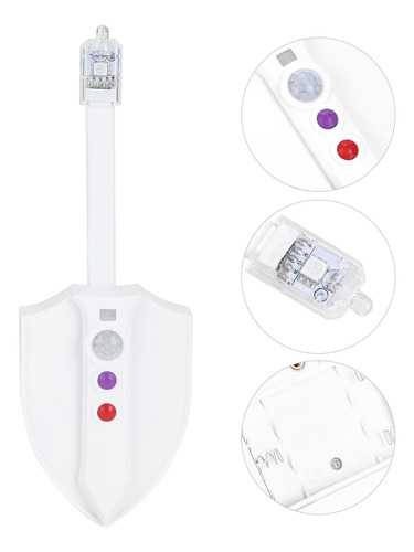 Inodoro Nocturno Led Con Sensor De Movimiento, 8 Colores Y