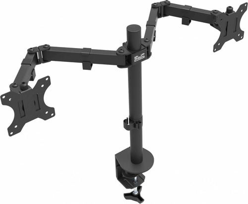 Imagen 3 de 8 de Soporte Doble Para Monitor Para Escritorio Klip Worldmaster