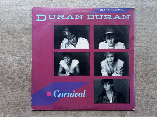 Disco Lp Duran Duran - Carnival (1982) Usa R10