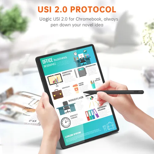Lapiz Optico Usi 2.0 Con Borrador De Cola, Recargable