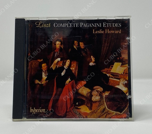 Franz Liszt - Complete Paganini Etudes Cd 1998