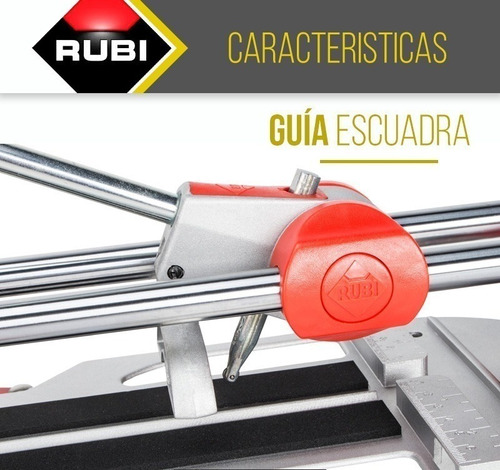 Imagen 6 de 7 de Corta Cortadora Ceramica Porcelanato Rubi Star 63cm C/maleta