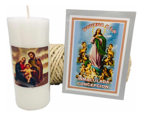Novena A La Inmaculada Concepción + Veladora