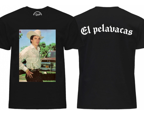 Imagen 1 de 3 de Playera Mexico Chalino Sanchez El Pelavacas T-shirt