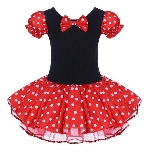 Toddler Niñas Polka Dot Princesa Fiesta Co B07dvl1m72_060424