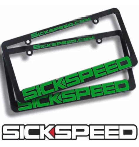 Porta Placa Sickspeed Jdm / Racing Universal