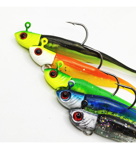 D1y: 2 Cebos De Pesca Cebos De Silicona Cebos Artificiales