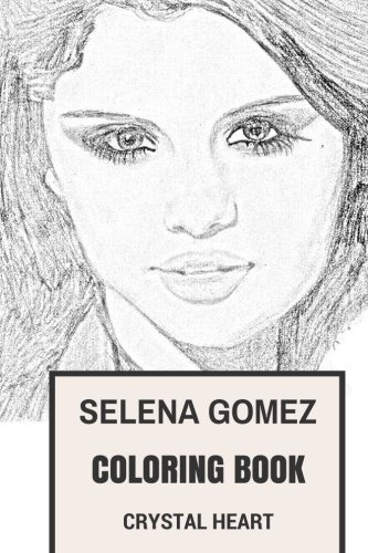 Selena Gomez Libro Para Colorear Baile Cantante Pop Y Compos