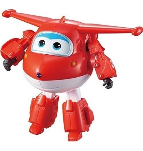 Super Wings - Transformando La Figura De Juguete De Jett | P