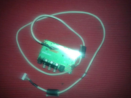 Placa De Conector De Av Da Tv Plilipis 42pf7320 / 78