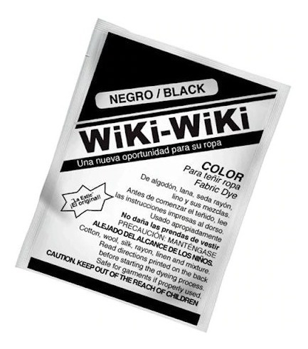 Wiki Wiki Tinte Ropa