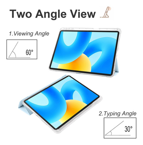 A Capa Azul Para Tablet Huawei Matepad 11,5 Polegadas (2019)