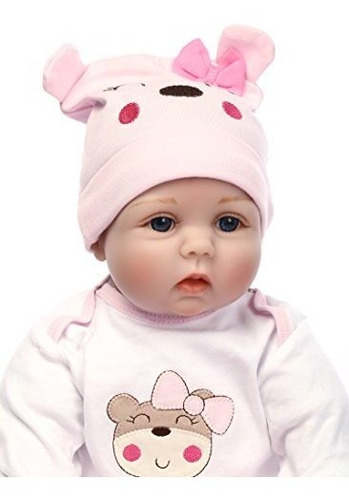 Imagen 3 de 9 de Npkdoll Reborn Baby Dolls Girl Realistic Soft Silicone Vinyl