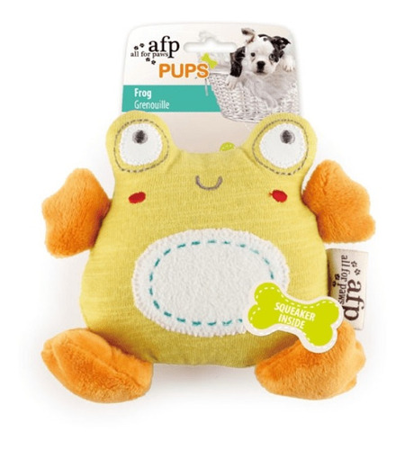 Peluche Para Perro Afp Pups Frog Único