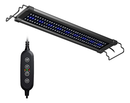 Luz Led Regulable Para Pecera Con Control De 2 Canales  Led 