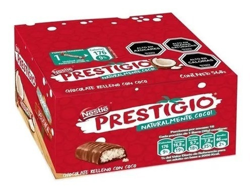 Chocolate Prestigio® Barra Caja 16x35g