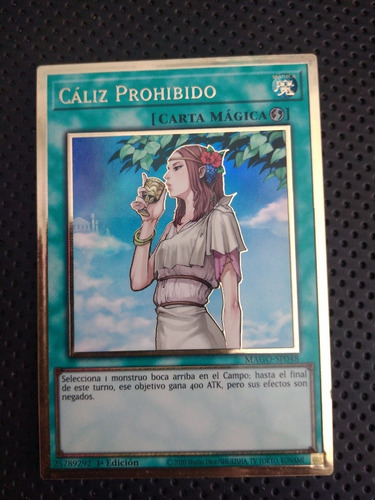 Carta Yugioh Forbidden Chalice En Español 