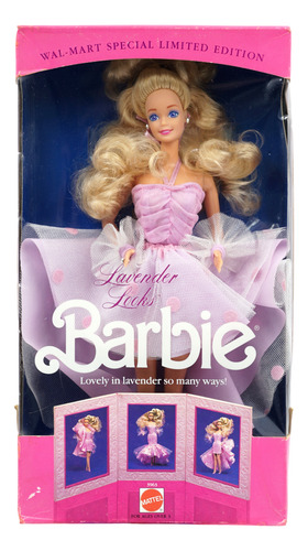 Barbie Lavender Looks Wal Mart Special Limited Edition 1989