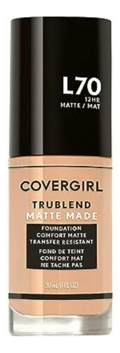 Covergirl Trublend Matte Made Liquid Foundation, L70 Natural