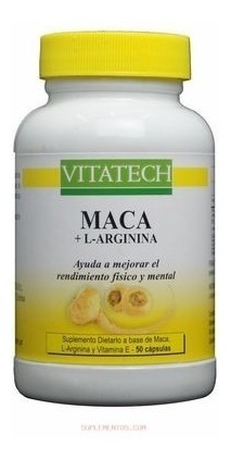 Maca Vitatech Mejora El Rendimiento Físico Y Mental