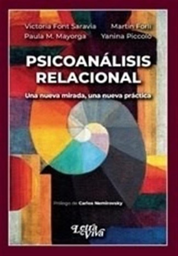 Psicoanalisis Relacional - Font Saravia Victoria (libro)