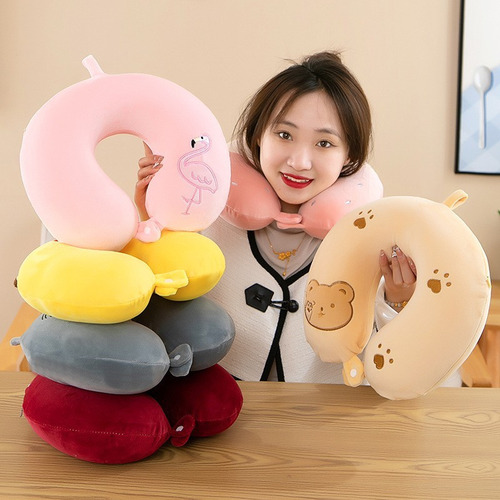 1 Paquete De Almohada Para Cuello De Viaje De Bob Esponja Pa Color Spongebob Squarepants