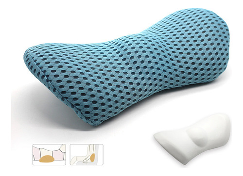 Almohada Lumbar De Espuma Viscoelástica Transpirable, Almoha