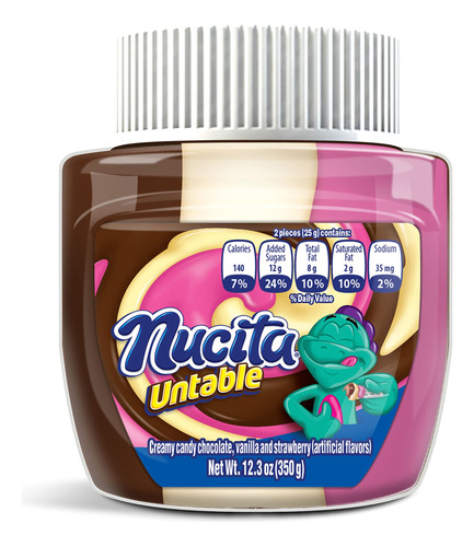 Nucita Trisabor - Tarro De Chocolate Cremoso Para Untar, Vai