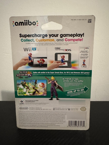 Amiibo Cloud Super Smash Bros Nintendo