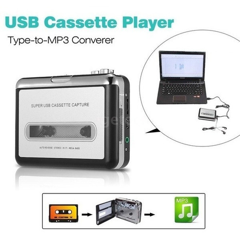 Convertidor Conversor Cassette A Mp3