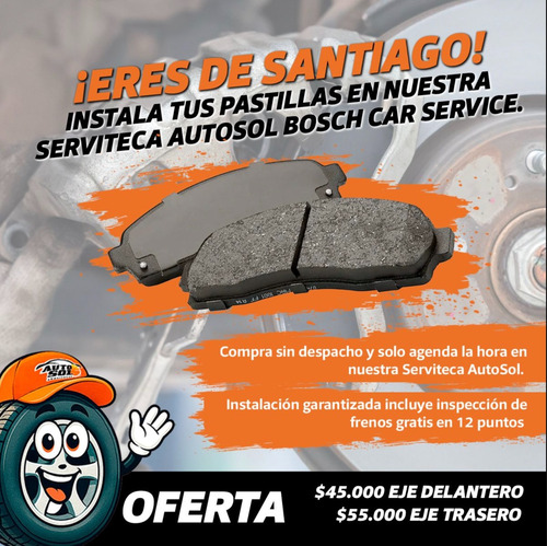 Pastilla Freno Gtx Del Para Chevrolet Traverse Ii 2018 2022