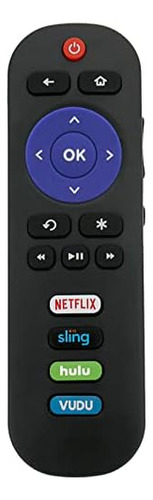 Paquete De 2 Mandos A Distancia De Repuesto Para Tcl Roku Tv