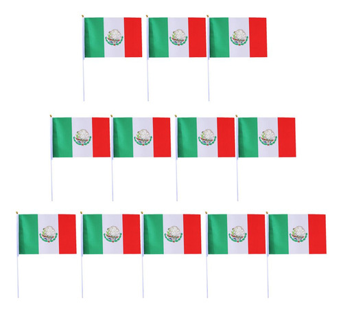 2x Bandera Alemana 12 Banderas Pegadas | Bandera Infantil |