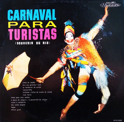 Carnaval Para Turistas - Escola De Samba Elente Lp 