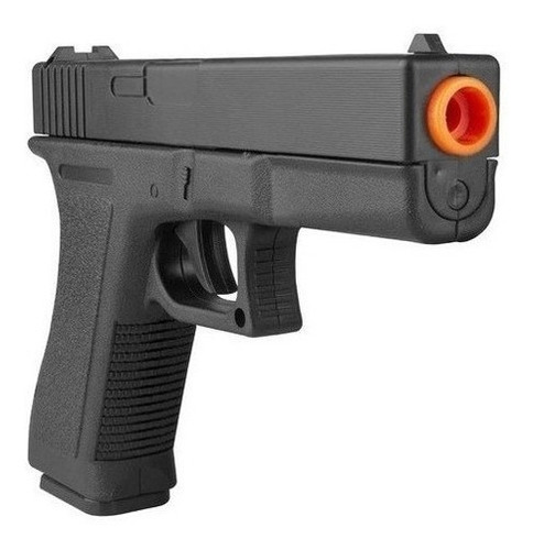 Imagem 3 de 7 de Pistola Airsoft Spring Glock V307 6mm + Bbs 0.20g 1100un