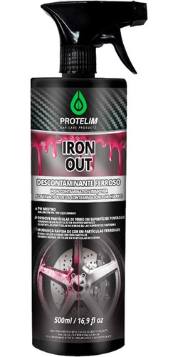 Iron Out Protelim 500ml Descontaminante Ferroso Neutralizado