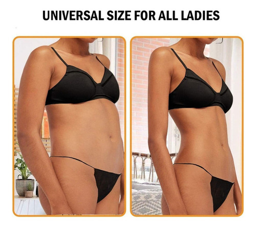 A! 10 Bragas Desechables For Mujer Spa T Tanga Ropa
