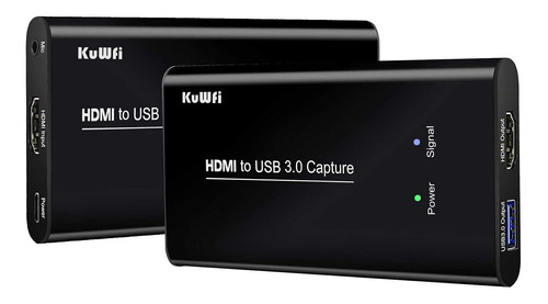 Tarjeta De Dispositivo De Captura De Video Usb Hdmi Con...