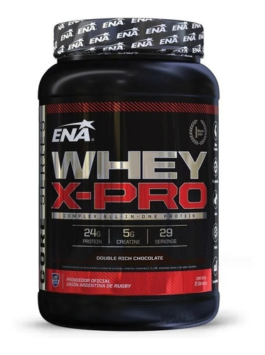 Whey X-pro Proteina Potenciada Double Rich Chocolate 1kg Ena